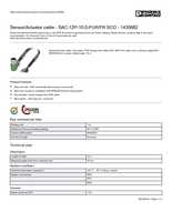 Datasheet for Phoenix Contact 1430682, EAN: 4046356456494