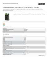 Datasheet for Phoenix Contact 2277789, EAN: 4046356502122