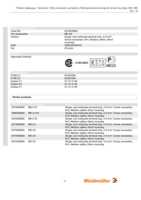 Datasheet for Weidmüller 0274420000, EAN: 4008190185015