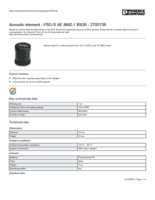 Datasheet for Phoenix Contact 2700136, EAN: 4046356491280