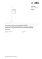 Datasheet for Siedle 200024072-00, EAN: 4015739240722 Datasheet for Siedle 200024072-00, EAN: 4015739240722