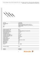 Datasheet for Weidmüller 1766810000, EAN: 4032248148233 Datasheet for Weidmüller 1766810000, EAN: 4032248148233