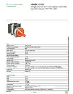 Datasheet for Schneider Electric XB4BK125G5, EAN: 3389110892246
