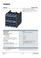 Datasheet for Siemens 3RH29112FA22, EAN: 4011209892996