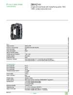 Datasheet for Schneider Electric ZB5AZ141, EAN: 3389110925838