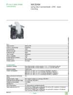 Datasheet for Schneider Electric XACS104, EAN: 3389110645279