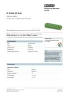 Datasheet for Phoenix Contact 1825226, EAN: 4017918103637