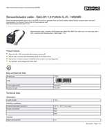 Datasheet for Phoenix Contact 1400589, EAN: 4046356510295
