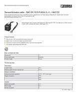 Datasheet for Phoenix Contact 1443132, EAN: 4046356530941