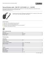 Datasheet for Phoenix Contact 1443200, EAN: 4046356531016