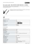 Datasheet for Phoenix Contact 1419045, EAN: 4046356542890