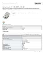 Datasheet for Phoenix Contact 1584428, EAN: 4046356142687