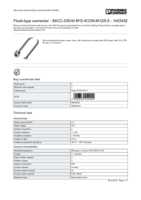 Datasheet for Phoenix Contact 1453452, EAN: 4046356554404