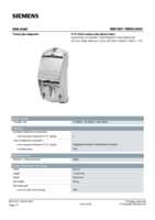 Datasheet for Siemens 6GK19011BE000AA0, EAN: 4019169404822