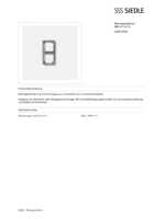Datasheet for Siedle 200015590-00, EAN: 4015739155903