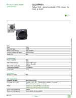 Datasheet for Schneider Electric GV2APN01, EAN: 3606480160936 Datasheet for Schneider Electric GV2APN01, EAN: 3606480160936