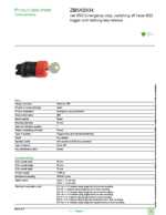 Datasheet for Schneider Electric ZB5AS934, EAN: 3389110906943