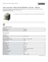 Datasheet for Phoenix Contact 1452149, EAN: 4046356536318