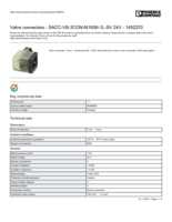 Datasheet for Phoenix Contact 1452233, EAN: 4046356536400