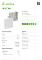 Datasheet for Spelsberg 34591201, EAN: 4013902399468