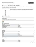 Datasheet for Phoenix Contact 1212583, EAN: 4046356590181