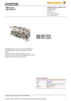 Datasheet for Weidmüller 1023210000, EAN: 4032248739288