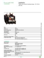 Datasheet for Schneider Electric LR2D3553, EAN: 3389110229080
