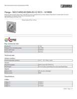 Datasheet for Phoenix Contact 1419959, EAN: 4046356533607