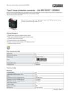 Datasheet for Phoenix Contact 2838843, EAN: 4017918170813