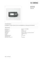Datasheet for Siedle 200035140-00, EAN: 4015739351404