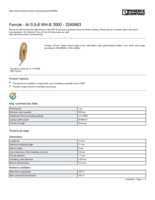 Datasheet for Phoenix Contact 3240663, EAN: 4046356625777