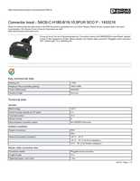 Datasheet for Phoenix Contact 1453216, EAN: 4046356553445