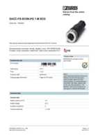 Datasheet for Phoenix Contact 1543032, EAN: 4046356097604