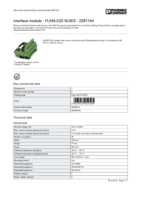 Datasheet for Phoenix Contact 2281144, EAN: 4017918054595