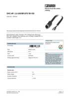 Datasheet for Phoenix Contact 1454150, EAN: 4046356568760