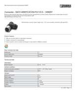Datasheet for Phoenix Contact 1456297, EAN: 4046356616928