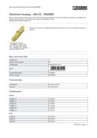 Datasheet for Phoenix Contact 2955580, EAN: 4017918085551