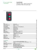 Datasheet for Schneider Electric XALD363M, EAN: 3389110114515