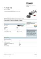 Datasheet for Phoenix Contact 1689129, EAN: 4017918877989 Datasheet for Phoenix Contact 1689129, EAN: 4017918877989