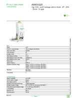 Datasheet for Schneider Electric A9W31225, EAN: 3606480443664