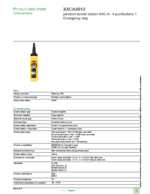 Datasheet for Schneider Electric XACA4913, EAN: 3389110740127