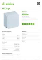 Datasheet for Spelsberg 74290201, EAN: 4013902071203