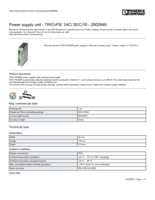 Datasheet for Phoenix Contact 2902646, EAN: 4046356669672