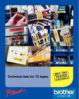 Datasheet for Brother TZE651 Datasheet for Brother TZE651