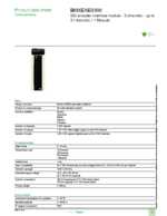 Datasheet for Schneider Electric BMXEAE0300, EAN: 3595864126685