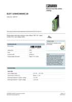 Datasheet for Phoenix Contact 2297141, EAN: 4046356132015