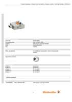 Datasheet for Weidmüller 1814310000, EAN: 4032248309320