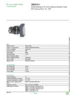 Datasheet for Schneider Electric ZB6DW1, EAN: 3389110776027