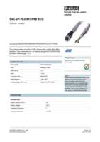 Datasheet for Phoenix Contact 1518083, EAN: 4017918968205