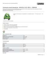 Datasheet for Phoenix Contact 2308108, EAN: 4046356569736